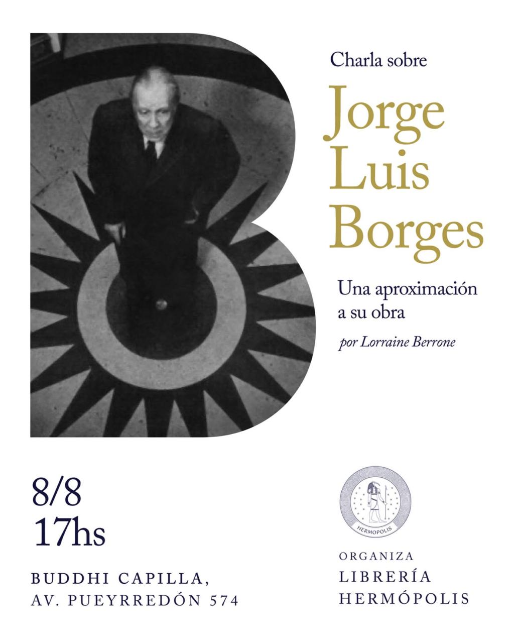 Charla sobre Jorge Luis Borges